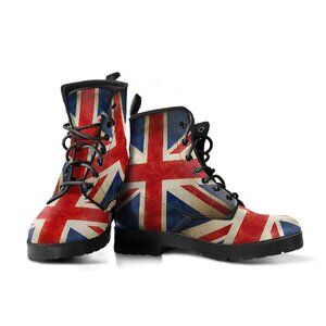 British Flag Combat Boots